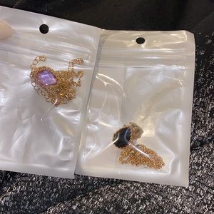 Crystal necklace bundle